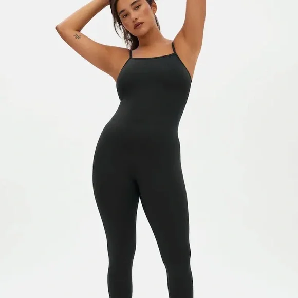 Girlfriend Collective The Unitard Black - Picture 8 of 9